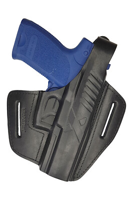 B8 Leder Holster für Heckler und Koch 45 HK H&K schwarz NEU VlaMiTex