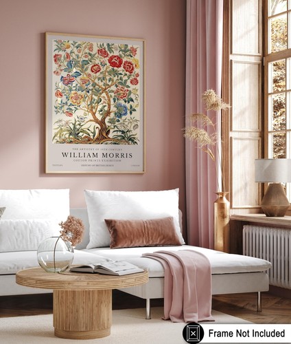Póster Maestro William Morris Póster - Impresión Árbol de la Vida - Arte Floral - Botánico... - Imagen 6 de 6