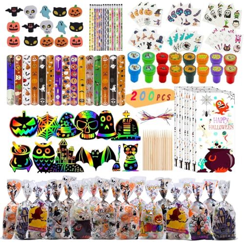 48 Pcs Halloween Party Favors - 24 Notepads & 24 Syringe Pens For Trick Or Treat Goody Bags, Classroom Prizes - View #4