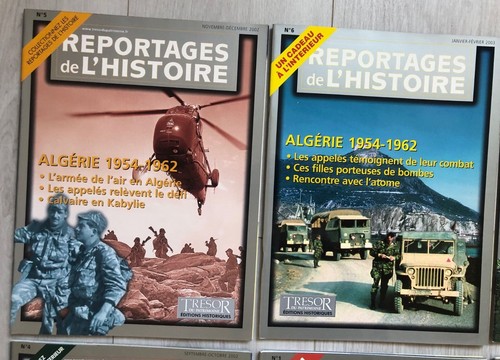 8x Revues REPORTAGES DE L'HISTOIRE Guerre ALGERIE 1954-1962 Nr 1 à 8 - Picture 5 of 7