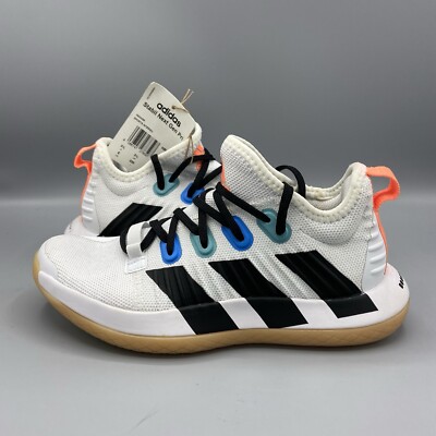 Adidas Stabil Next Gen Pri Trainers White Handball Court Shoes UK