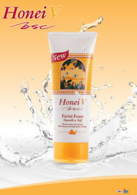 BEST Honei V Facial Foam Buy 10 GET 1 FREE Smooth Soft Honey Hydrolyzed Collagen