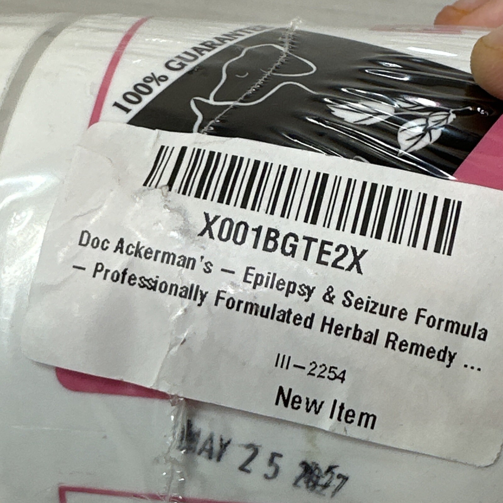 Doc Ackermans Epilepsy Seizure Formula Herbal Remedies for Dog and Cats