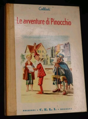 Die Abenteuer des Pinocchio - C. Collodi 1956 ill. Ähren Edition C. E. L. I .