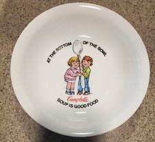 Vintage Campbells Kids Soup Bowl Anchor Dinnerware 16 oz Microwave Safe