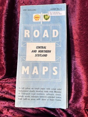 Vintage roadmap Central and Northern Scotland