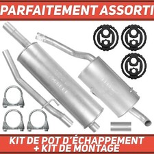 Pot d'échappement Citroen C8