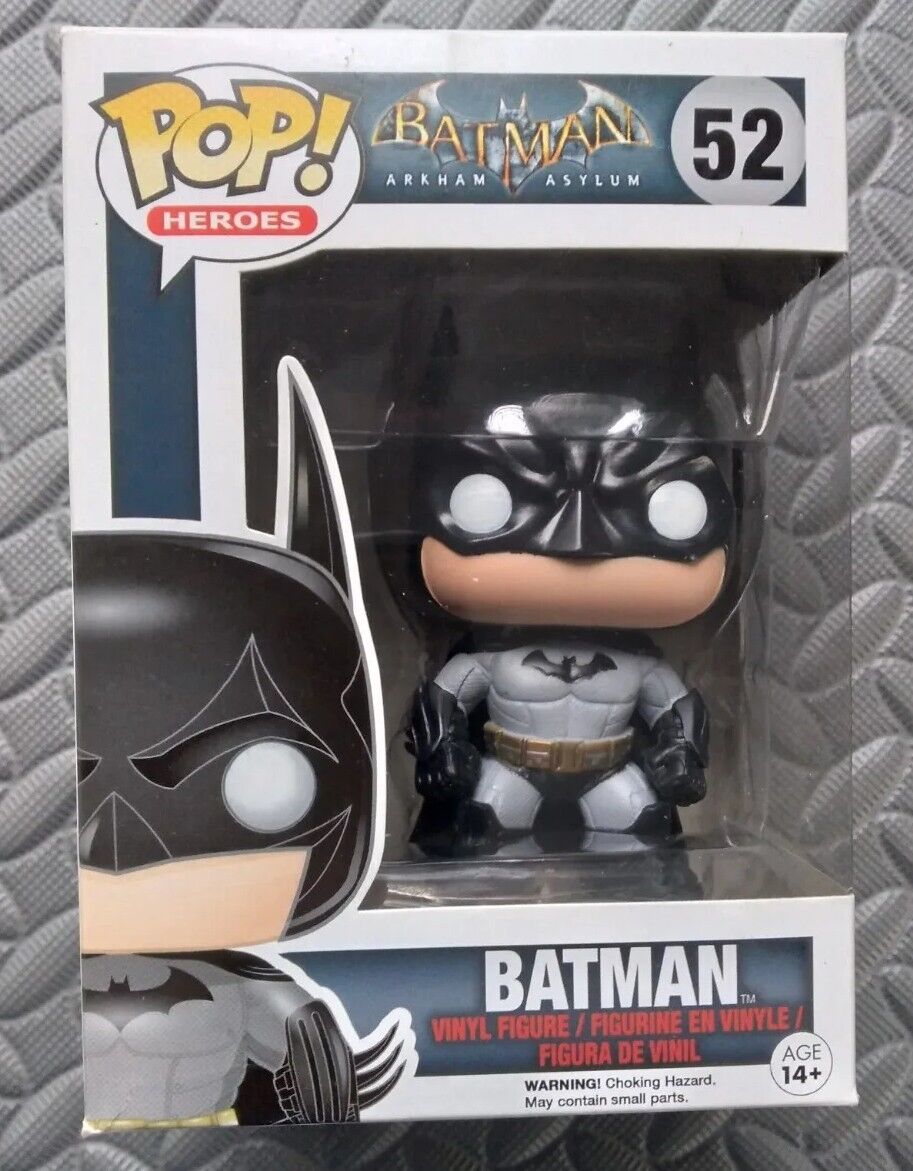 Funko POP! Games: Batman Arkham Asylum Batman 4.4-in Vinyl Figure