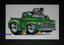 Muscle Machines 1953 Chevrolet 53 3100 Pickup Truck Print Art Rohan 11 X 17 Muscle Machines 1953 Chevrolet 53 3100 Pickup Truck Print Art Rohan 11 X 17