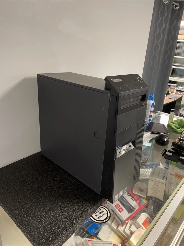 Lenovo ThinkCentre M93p Tower, Intel i5 4570 3.2GHz/16 GB /500GB HDD/ Win 7 Pro - Image 2 of 4