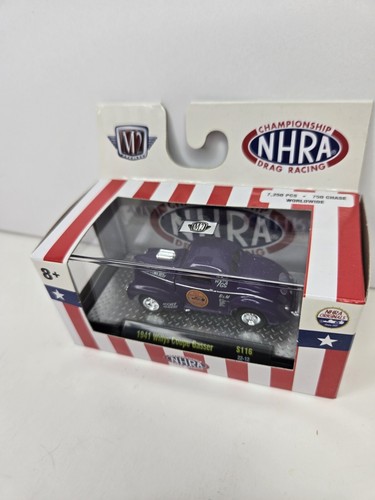 M2 Machines 2023 NHRA Series Purple 1941 Willys Coupe Gasser NHRA Drag Racing - Picture 10 of 11