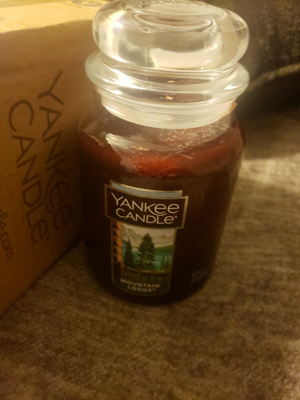 Yankee Candle Mountain Lodge 22oz Large Jar Compra online en eBay