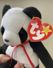 Ty Beanie Baby Fortune Panda New With Tags - Retired Bear, Beanie Babies