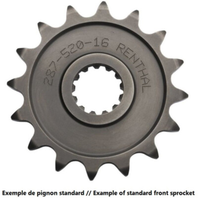 RENTHAL Standard Stahlritzel vorne 289 - 520 YZF-R3 KLX WR MARATHON EC KX YZ F (