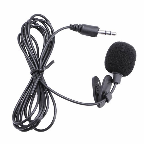 Wearable Lavalier Mic Noise Cancelling Microphone System External Lapel Mic - Photo 6/8