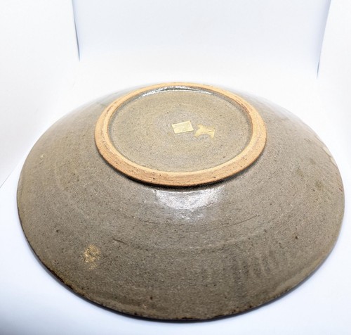 Vintage Neiman Marcus Japan Leaf Bamboo Ceramic Large Plate Bowl Serving Dish - Picture 5 of 8