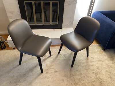 One (1) Mad dining chair in leather designed by Marcel Wanders for Poliform