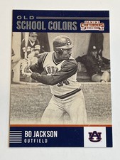 2015 Panini Contenders Baseball Old School Colors - Bo Jackson - Auburn Tigers