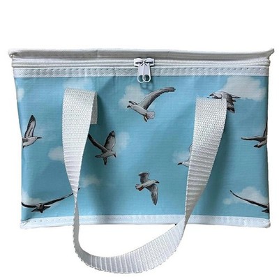 Kühltasche Picknick Brotzeittasche Lunchbox Thermo Kühlbox MÖWEN Strand Lunchbag