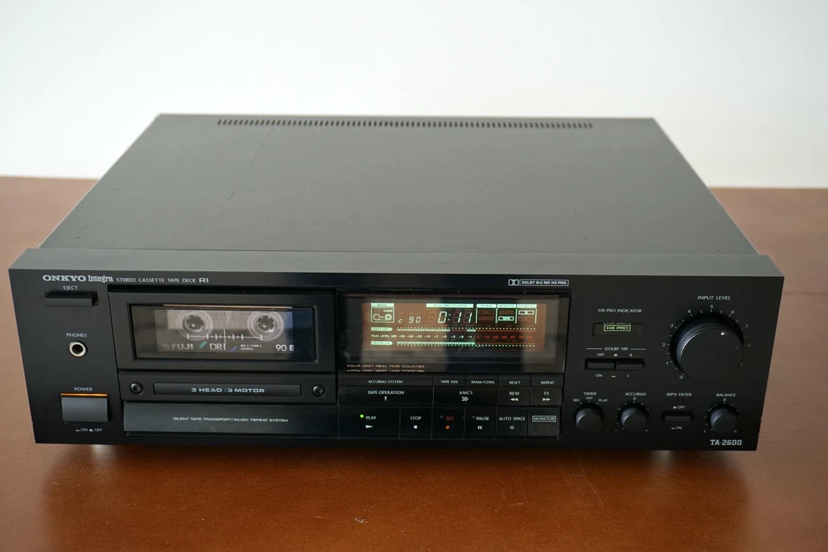 Onkyo Cassette Player & Recorder Home Audio Cassette Tape Decks