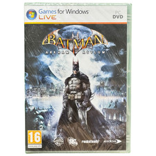 Batman Arkham Asylum PC Original Release UK Region Free Brand New Sealed