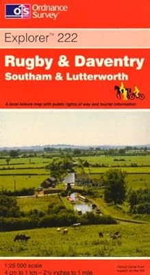 Rugby and Daventry (Explorer Maps), Ordnance Survey, Used; Good Book