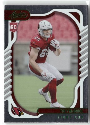 Trey McBride 2022 Panini Absolute Football #137 Green Rookie RC