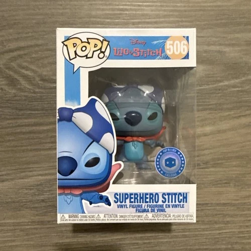 Funko Pop Disney Lilo & Stitch Superhero Stitch Pop in a Box Exclusive #506