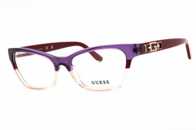 GUESS GU2979-071-54 Eyeglasses Frame Size 54mm 16mm 140mm BORDEAUX Women 889214