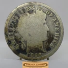 1898-S Barber Silver Dime, 90% Silver - #C56159NQ