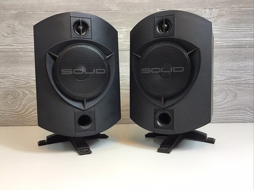 Pair of Bowers & Wilkins B&W Rock SOLID Black Bookshelf Speakers 150W - Picture 14 of 19