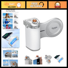 TELESIN Magnetic Imaging Master Grip, Ergonomic DSLR-Style Phone Camera Grip wit