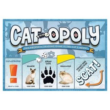 Image of Cat-Opoly Family Board Game - Monopoly for Cat Lovers 8+
