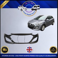 HYUNDAI I30 2012 - 2016 FRONT BUMPER PRIMED HIGH QUALITY OE 86511A6000