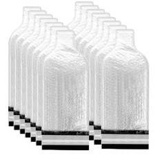 15 Packs Wine Bottle Travel Protector Bags, Reusable Wine Bottle Protector Sl...