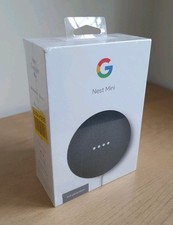 Image of Google Nest Mini 2nd Generation Smart Speaker Charcoal - NEW & SEALED