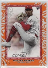 2022 Topps Rip Orange 69/75 Hunter Greene #39 7kj