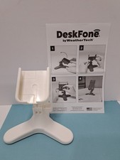 WeatherTech DeskFone Adjustable Flat Surface Cell Phone Holder - White
