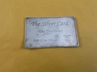 One ounze pure silver bar
