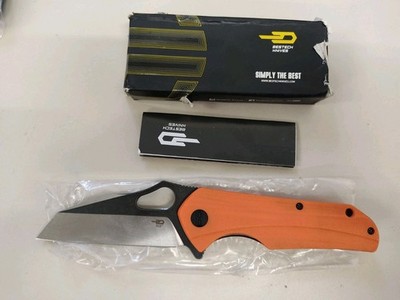 BESTECH KNIFE Operator Taschenmesser Messer Orange Plus aus D2 Stahl Neu.