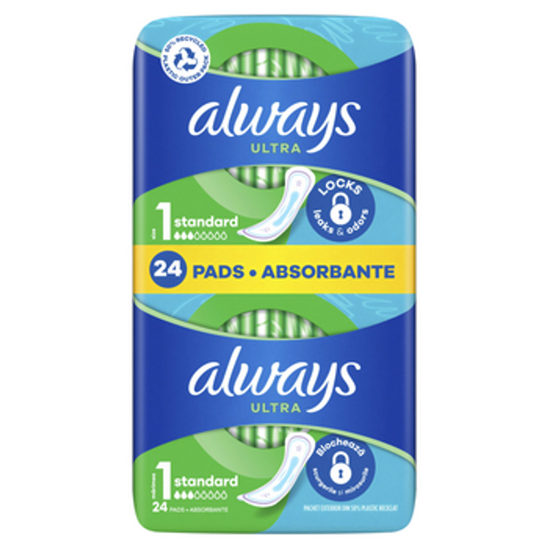 4015400612759 Always Ultra Standard podpaski higieniczne 24szt Procter - Gamble 3790₽