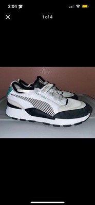 Mens Puma RS-0 Futuro White Grey Violet And Green Size 11
