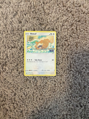 Bidoof 059/078 Pokémon GO Regular