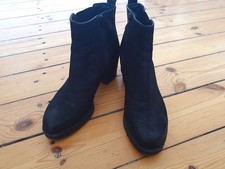 Vagabond Stiefeletten, Boots, Gr 41, schwarz, echtes Leder, Gummisohle