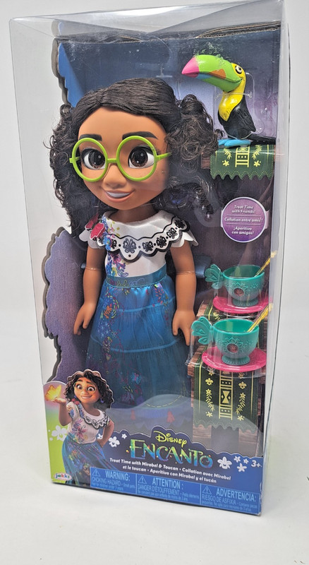 Disney Encanto Mirabel Doll Set Treat Time with Toucan Jakks Pacific NIB