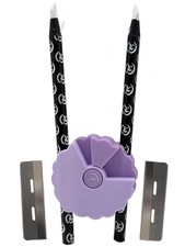 Ink Permanent Eyebrow Mapping Kit with Adjustable Symmetry Compass - Lilac