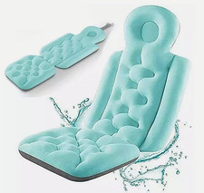 Full Body Bath Pillow Large Spa Cushion Shower Bathtub Tub Elastic Pillow Mat UK
