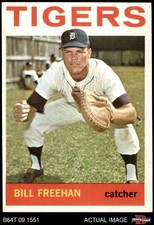1964 Topps #407 Bill Freehan Tigers 7 - NM