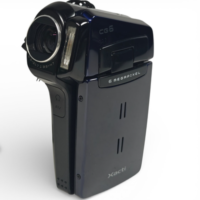 Sanyo Xacti VPC-CG6 6.0MP Camcorder Dark Blue 5x Zoom Digital