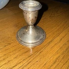 Vintage Reed & Barton Sterling Silver Candlestick Candle Holder Weighted 3.25”